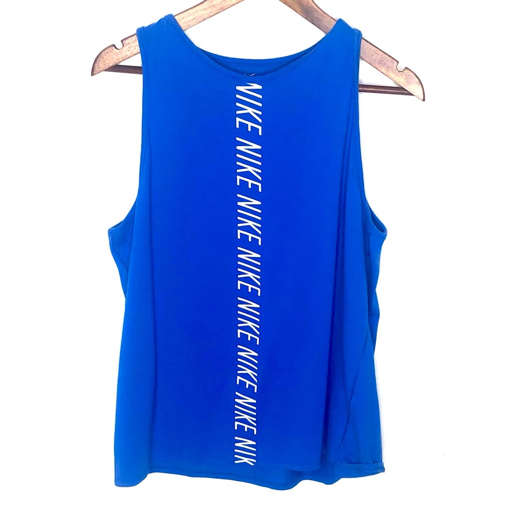 NIKE The Nike Tee Mens Dri Fit Cotton Tank Top Sz XL Gym Athletic